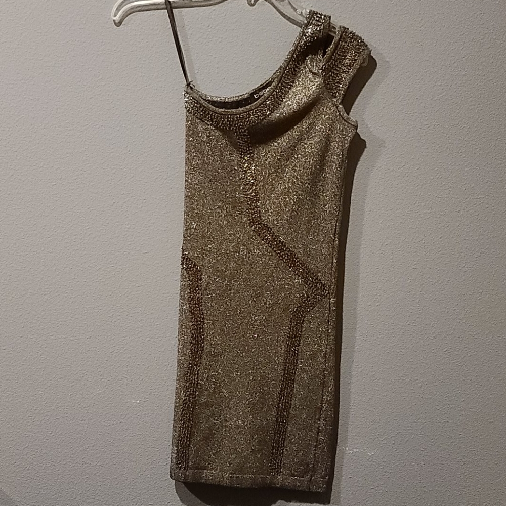 Gold dress
